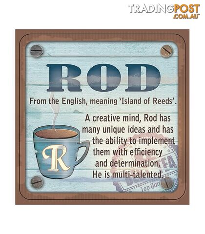 Personalised Cuppa Coasters - Rod