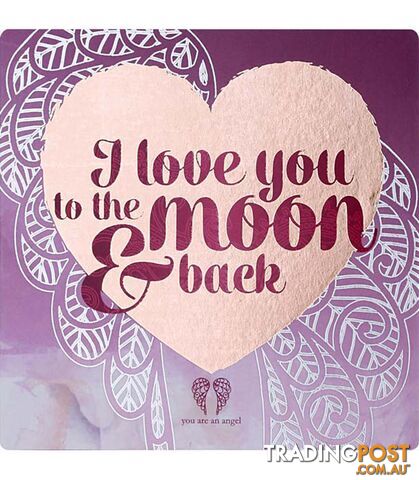 You Are An Angel Fridge Magnet - I Love You to the Moon and Back ANG056