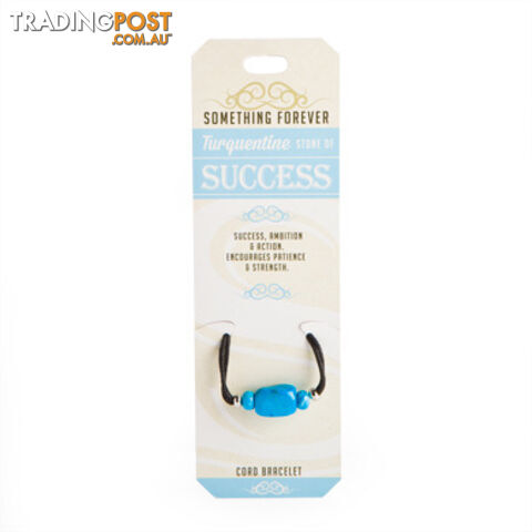 Something Forever - Turquentine Cord Bracelet - Stone of Success