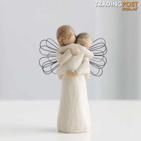 Willow Tree - Angel's Embrace Figurine - Hold close that which we hold dear - Willow Tree - 638713260840