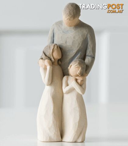 Willow Tree - My Girls Figurine - Looking at you, I see wonder, joy, strength - Willow Tree - 638713262325