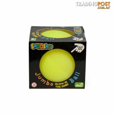 Smoosho's Jumbo Glow-in-the-Dark Ball Yellow - MDI - 9318051000780