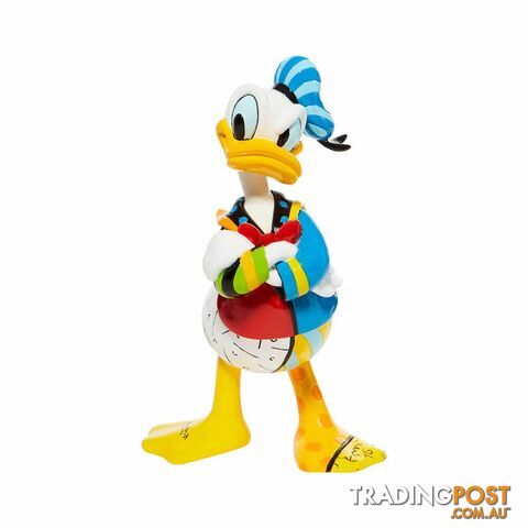 Disney by Britto - Donald Duck Large Figurine - Enesco - 028399286690