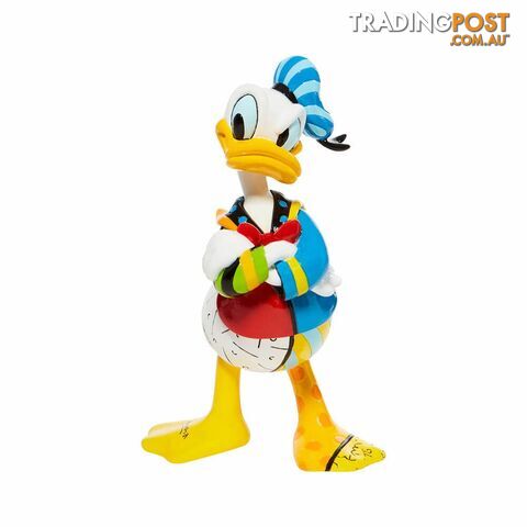 Disney by Britto - Donald Duck Large Figurine - Enesco - 028399286690