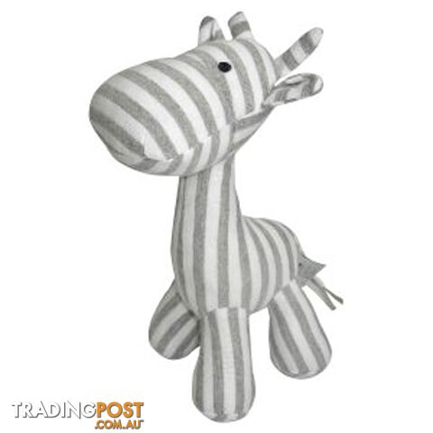 ES Kids - Grey Stripe Giraffe Rattle