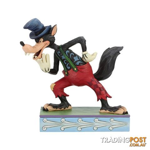 Disney Traditions - I'll Huff And I'll Puff Figurine - Enesco - 028399219384