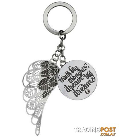You Are An Angel Keychain - Think Big Thoughts, Dream Big Breams
