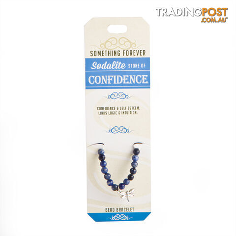 Something Forever â Sodalite Bead Bracelet â Stone of Confidence