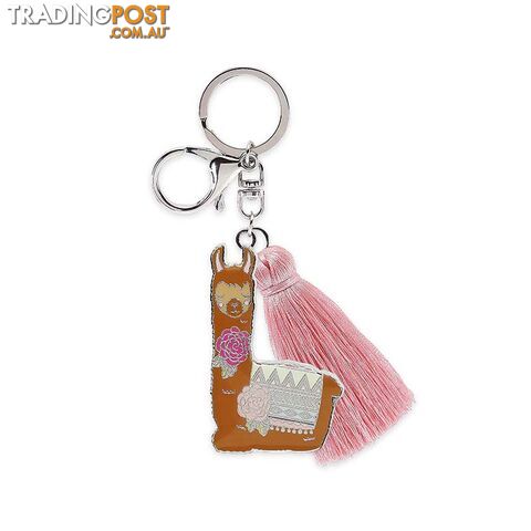 Llama Love Keychain 1