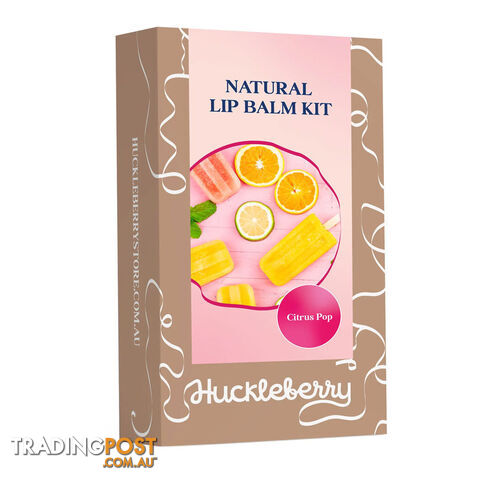 Make Your Own Lip Balm Kit - Citrus Pop - Huckleberry - 9354901000029