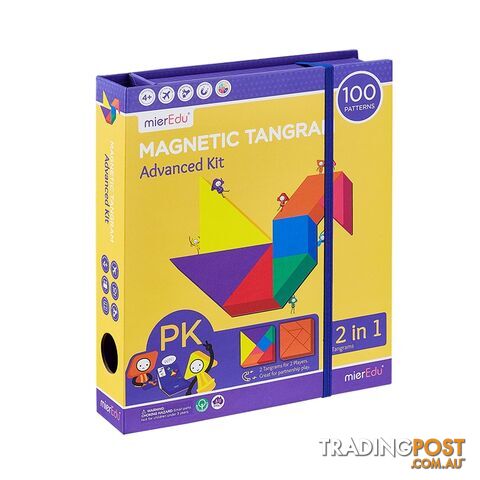MierEdu Magnetic Tangram - Advanced Kit, Creative Toys - mierEdu - 9352801003317