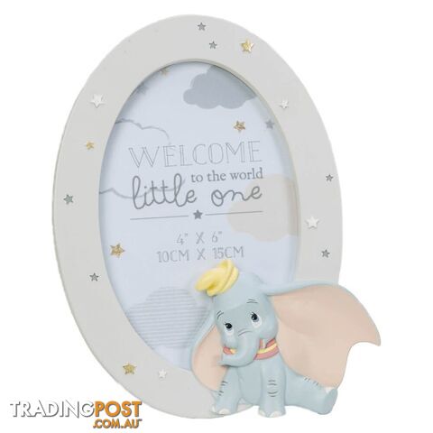 Disney Magical Beginnings - Dumbo: Round Resin Frame - Widdop - 5017224855274