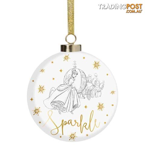 Disney Christmas Bauble - Cinderella Sparkle - Widdop - 5017224904880