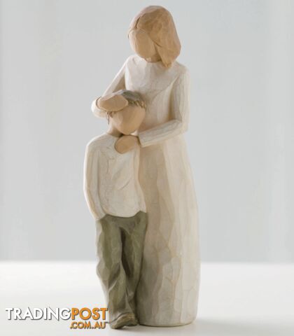 Willow Tree - Mother and Son Figurine - Celebrating the bond of love between mothers and sons - Willow Tree - 638713261021