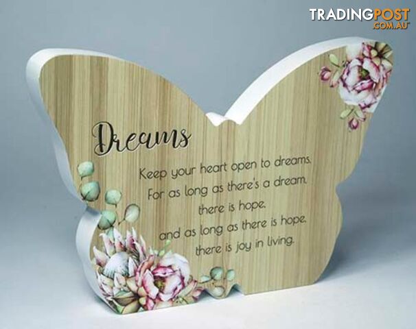 Bunch Of Joy Butterfly Plaque Dreams