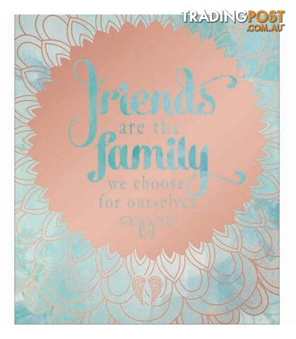 You Are An Angel Large Greeting Card - Friends Are Family