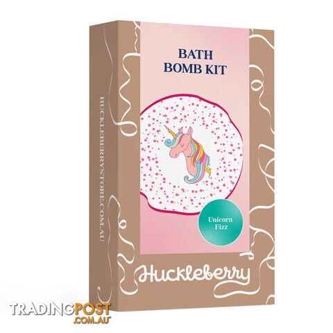 Make Your Own Bath Bombs Kit - Unicorn Fizz - Huckleberry - 9354901000135