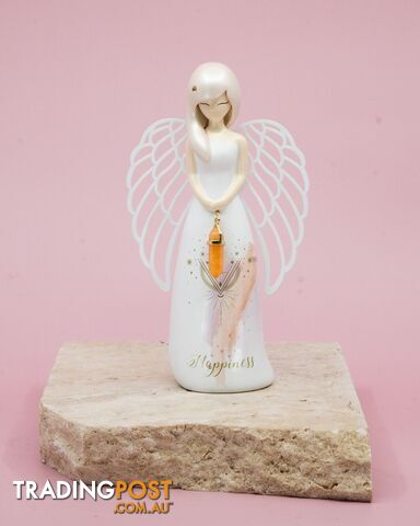 You Are An Angel Figurine -Â Happiness - Sunstone - You Are An Angel - 9316188092852