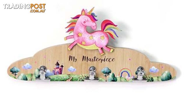 Flight Of Fancy Clip Board - Unicorn