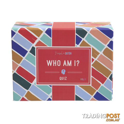 Who am I? Trivia Box - Diesel & Dutch - 754523099033