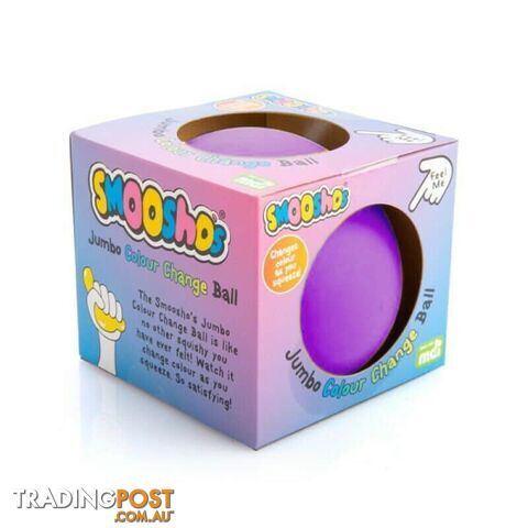 MDI Jumbo Smooshos Color Change Ball Purple - MDI - 9318051140158