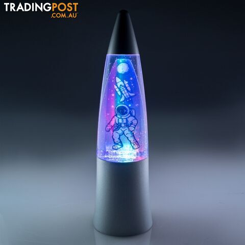 Space Shake & Shine Glitter Lamp