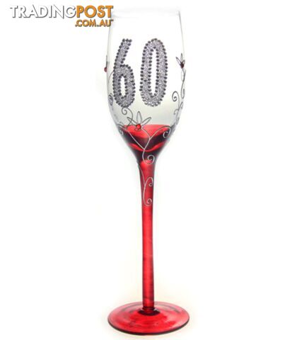60th Birthday Traditional Champagne Flute