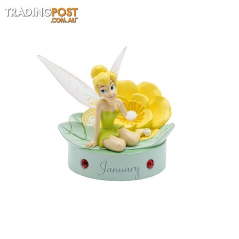 TINKER BELL: BIRTHSTONE SCULPTURE - JANUARY - Disney Gifts - 5017224916432