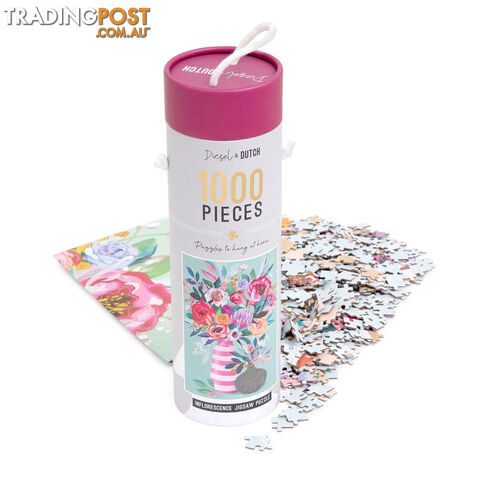 Inflorescence 1000pc Wall Puzzle - Diesel & Dutch - 754523099170