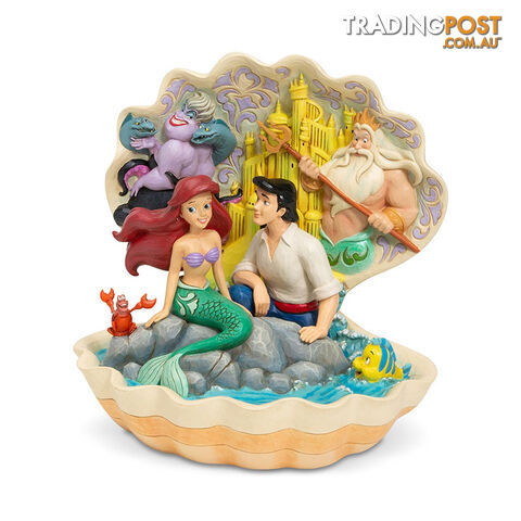 Disney Traditions - Seashell Scenario Figurine
