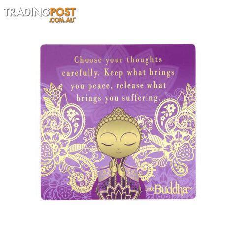 Little Buddha â Fridge Magnet â Choose Your Thoughts