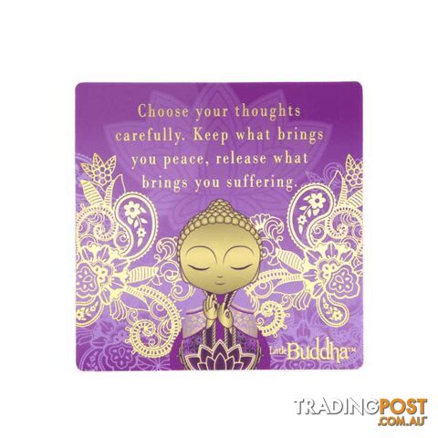 Little Buddha â Fridge Magnet â Choose Your Thoughts