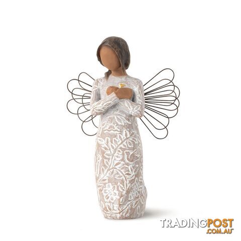 Willow Tree - Remembrance Angel (Darker skin) - Willow Tree - 0638713676382