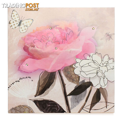 Botanicals Greeting Card with Gems