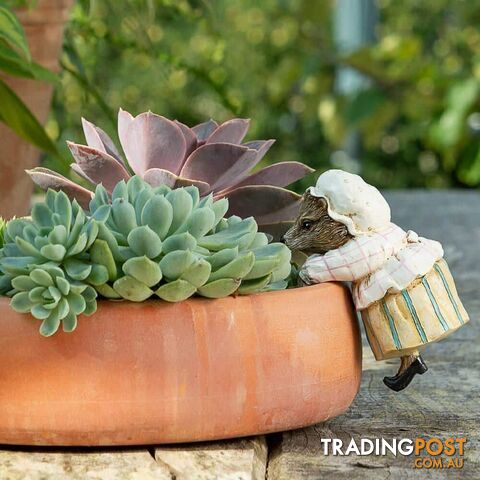 Pot Buddies: Beatrix Potter Mrs. Tiggy - Winkle - Jardinopia Garden Decor - 5060733452410