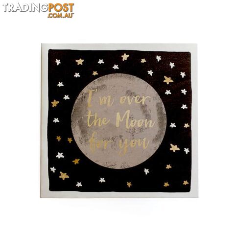 Classic Piano Gift Card - I'm over the Moon for you