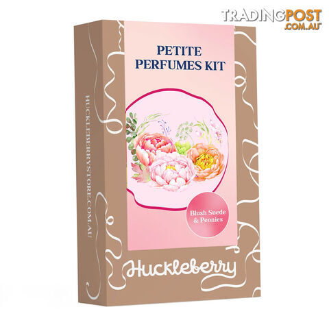 Make Your Own Petite Perfume Kit - Blush Suede & Peonies - Huckleberry - 9354901000272