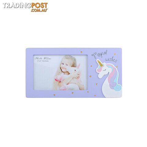 Artique - Unicorn Purple Photo Frame