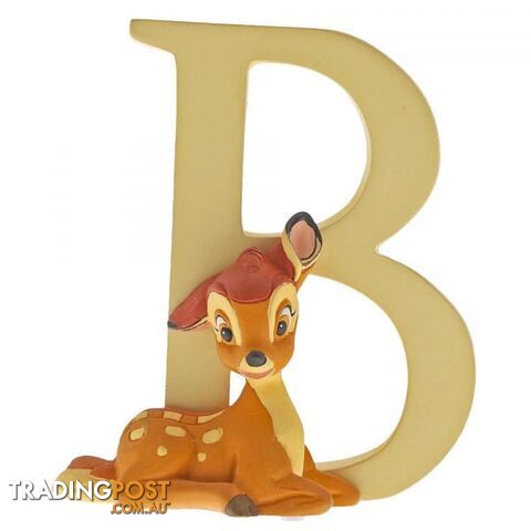 Disney Enchanting Alphabet B - Bambi Figurine - Disney Enchanting - 720322295471