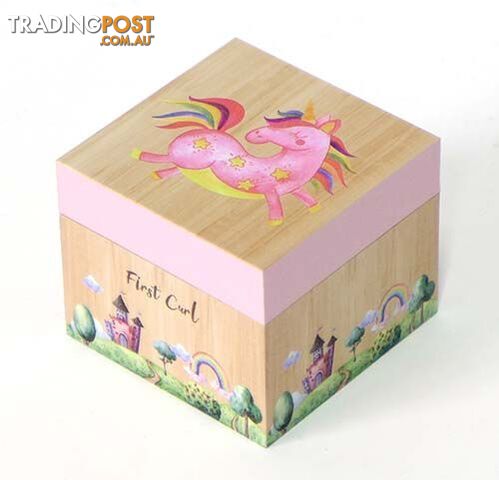 Flight Of Fancy First Curl Box - Unicorn