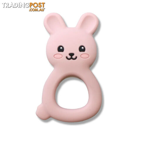 Jellies Bunny Teether Blush - Jellystone Designs - 9343900010108