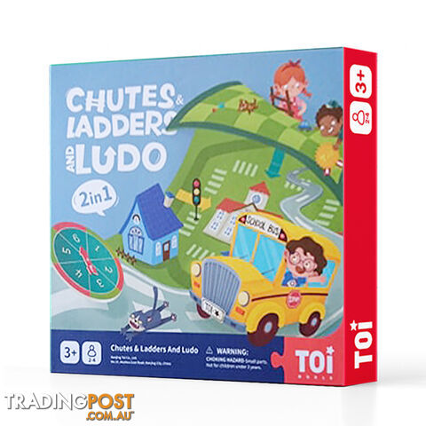 Chutes Ladders And Ludo - ToiWorld - 6970794752031