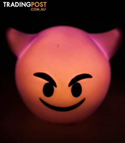 Smiling Imp Emoji Face Koolface Mini LED Lamp Night Light