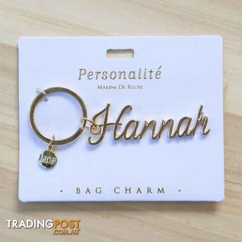 Bag Charm Keyring - Hannah - Marina De Buchi - 664540470640