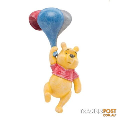 Pot Buddies: Winnie The Pooh Bear Holding Balloons - Jardinopia Garden Decor - 5060733455596