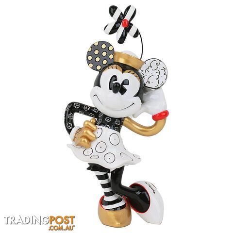 Disney by Britto Midas Minnie Mouse Large Figurine, 20cm Height - Disney by Britto - 028399318766