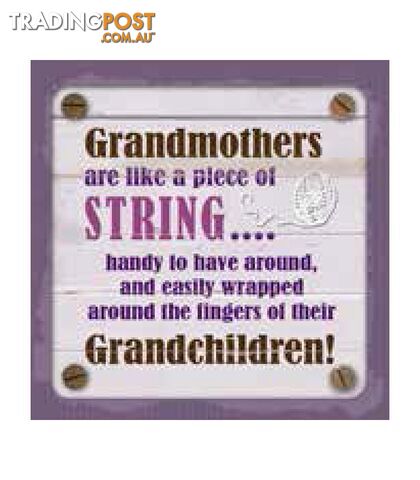 Personalised Cuppa Coasters - Grandmothers