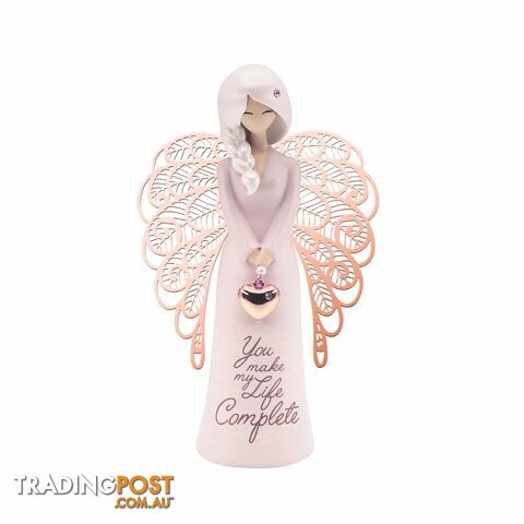 You Are An Angel Figurine -Â You make my life complete - You Are An Angel - 9316188081412