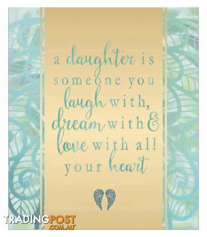 You Are An Angel Large Greeting Card - Daughter