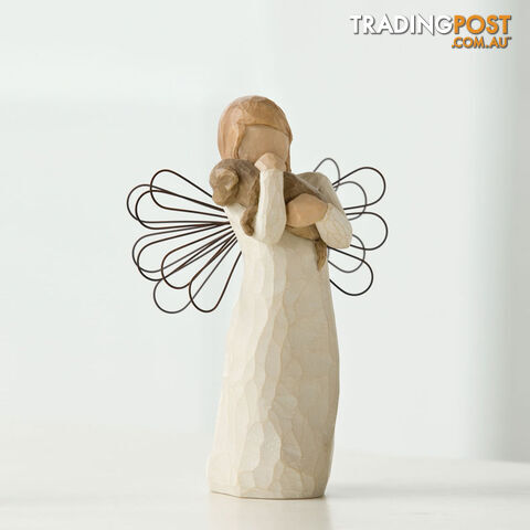 Willow Tree - Angel of Friendship Figurine - For those who share the spirit of friendship - Willow Tree - 638713260116